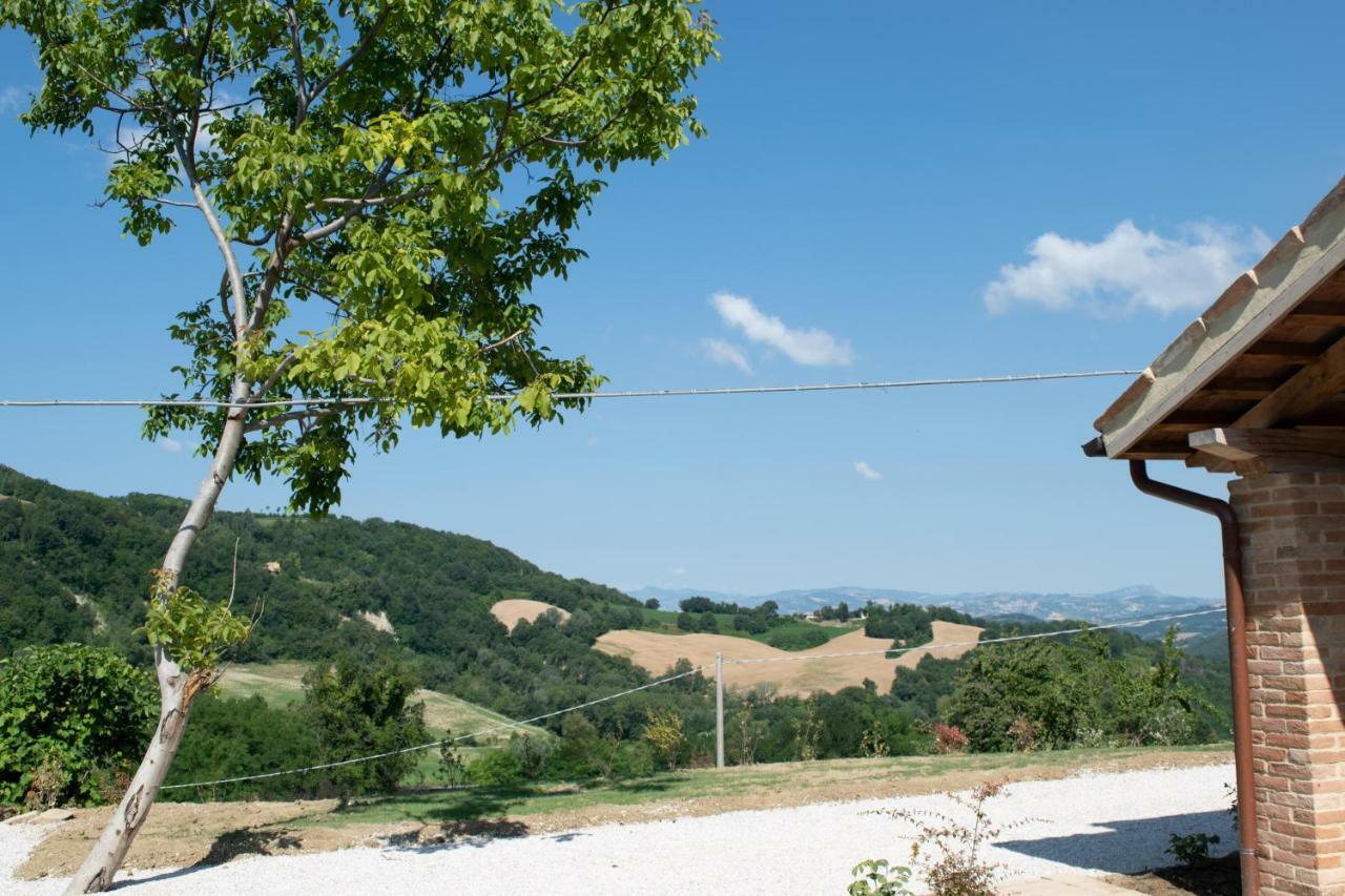 B&B Le Quattro Civette Montefelcino Buitenkant foto